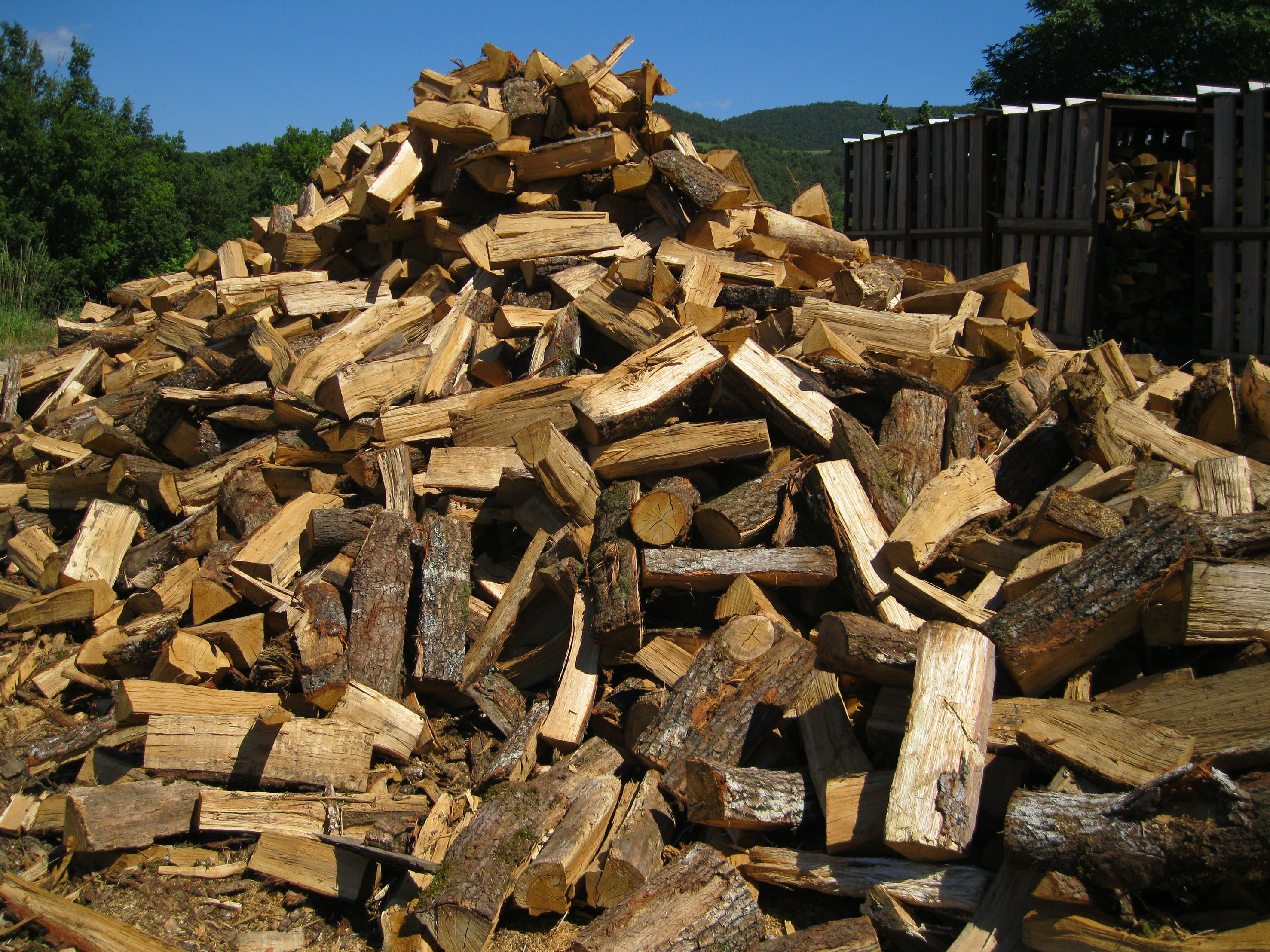 VIALA BOIS - Bois de chauffage - Chêne en 50 cm coupé et refendu