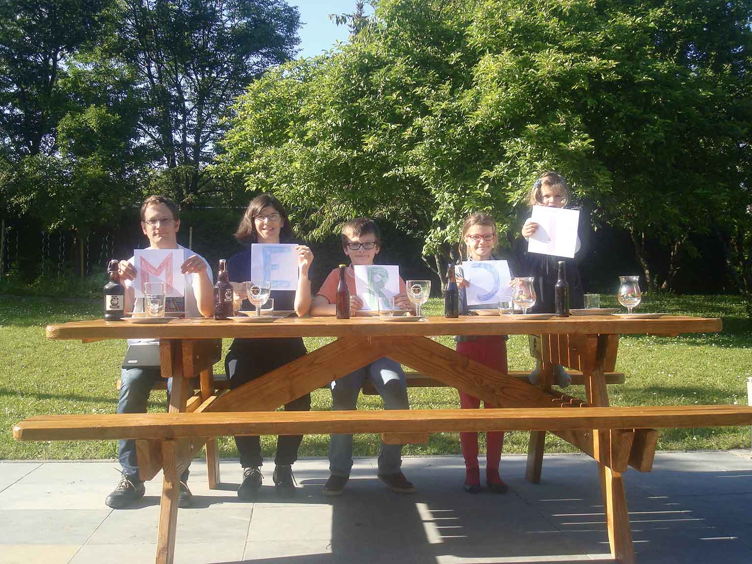 Table Forestière - Mobilier de jardin - Bois Expo